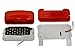 Gizmo Supply LED RV Camper Trailer Stop Turn Brake Tail Lights / License Light / White Base