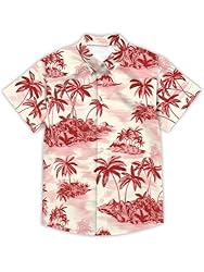 Hawaiian Shirts for Men Summer Beach Casual Short