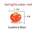 Dreamworth Lanterns String Lights,26.2ft/8M 40 LED Red Lanterns String Lights Battery Operated Fairy String Lights For Wedding, Chinese New Year,Spring Festival,Party Decoration,Christmas(Red Color)