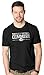 Mens Fantasy Football Commish T Shirt Funny Gift for Dad Game Day Graphic Cool Mens Funny T Shirts Football T Shirt for Men Novelty Tees for Men Black XL