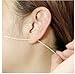 PIAFLOSS Piercing Aftercare Sterilization Piercing Earrings Hole cleaner Rose (Pink)