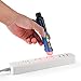 Voltage Tester , FeelGlad Non-Contact Live Wire 12-1000V AC with Led Flashlight test AC Volt Current (Blue)
