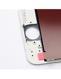 Digitalizador de visualización táctil LCD Asamblea Conjunto Completo visualización táctil LCD de repuesto para iPhone 5, color blanco