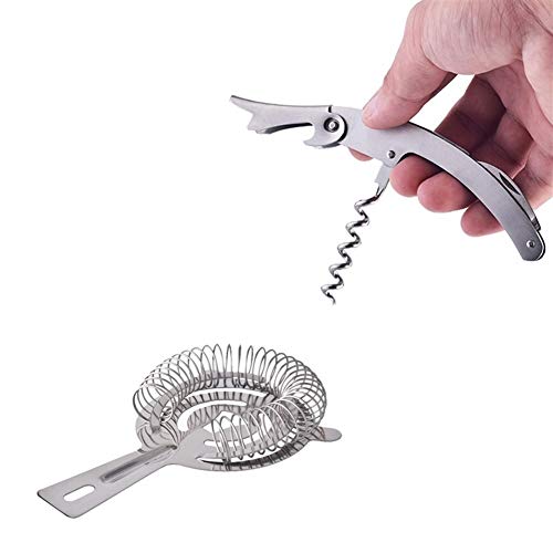 Cocktail Set bildet Bar Zubehör Verbrauchsmaterialien Werkzeuge 14 Stück Edelstahl-Barmixer-Werkzeug-Set Shaker Milk Tea… – Bild 5