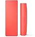 ZuraYoga Nonslip Travel Yoga Mat, Best Reversible 2-in-1 Eco-Friendly Yoga Mat - Lightweight Exercise Mat, 5 mm Thick (Red Black)