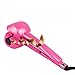 Huluwa Curling Iron Ceramic Hair Curler Fashion Automatic Roller Wave Curl Machine, Pink