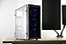 VIVO ATX Mid Tower Computer Gaming PC Case w/Glass Window, 4 Fan Ports, USB 3.0 (CASE-V10G)