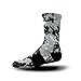 HoopSwagg Spurs Splatter Custom Nike Elite Socks