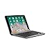 BrydgeMini Keyboard for iPad Mini 1,2 and 3. Backlit, Aluminum, Bluetooth, Rotating Hinges, 180 Degree Viewing. (Space Gray)