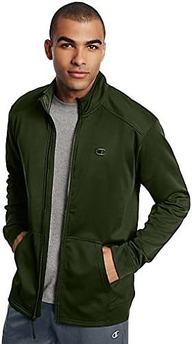 champion arctic fleece mens overlay jacket