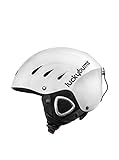 Lucky Bums Snow Sport Helmet, White, Small