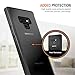 Trianium Clarium Series Galaxy Note 9 Case with Reinforced Corner TPU Cushion and Hybrid Rigid Clear Back Plate Protection for Samsung Galaxy Note9 Phone (2018) - Clear/Black