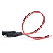 WMYCONGCONG 5 PCS SAE Power Automotive Extension Cable SAE Quick Connector Disconnect Plug SAE 2 Pin Automotive Extension Cable 18AWG 300mm