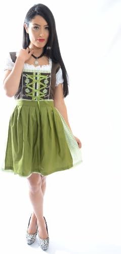 lederhosen4u Dirndls Drindl Dirndl Costume ALMRAUSCH, Oktoberfest Dirndl