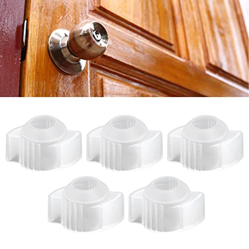 Door Knob Covers, Door Knob Safety Cover for Kids, Door Handle Child Proof, 5PCS Luminous Door Knob Protection Cover Soft Silicone Child Safety Door Knob Cover for Household