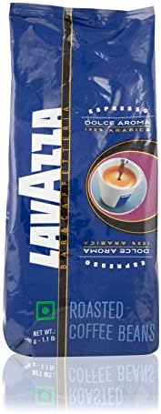 Lavazza Dolce Aroma 100% Arabica Roasted Coffee Beans, 500 g