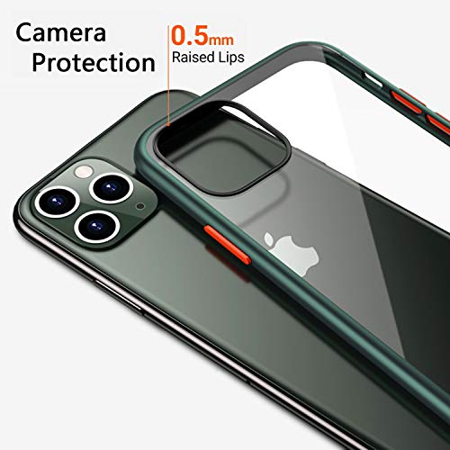 image for SEEKFULL iphone 11 Pro Case Midnight Green Ultra Thin for Men Women TP