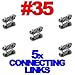 #35 Roller Chain Connecting Links (5 Pack)