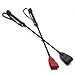 SCARLET KITTEN Riding Crop Horse Whip Spanking with Wide Leather Loop Slapper Jump Bat