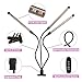 Grow Light Plant Lights for Indoor Plants Auto ON & Off Every Day 27W Triple Head Spectrum Grow Lamp, High Power LED, 10 Dimmable Levels, 3/9/12H Timer Adjustable Gooseneck for Hydroponics Greenhouse