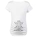 CafePress Maternity T-Shirt - You have been warned funny pregnancy Maternity T-S
