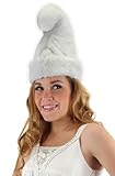White Little Blue People Costume Hat