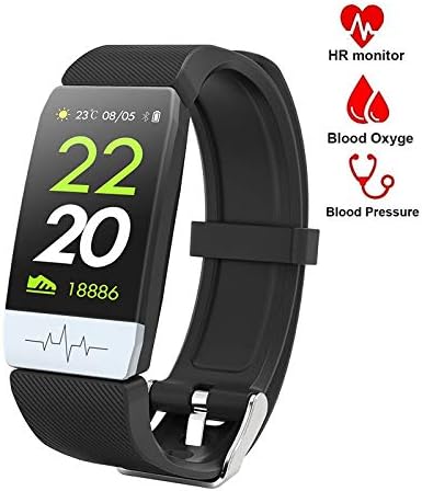 Fitness Tracker,Pedometer Watch with Heart Rate Blood Pressure Monitor,Activity Trackers with Sleep Monitor,Calorie Step Counter for kids Women Men