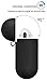 AirPods Case Lunies Protective Silicone Airpods Cover for Apple Airpod Charging Case Black