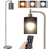 addlon LED Floor Lamp, with Matte Black Hanging