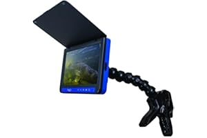 AQUA-VU AV722-60C Underwater Fishing Camera, Battery and CLAMP Bundle