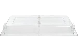 Chafer Cover Clear Polycarbonate Flip-Top - 21 1/2 L x 12 1/2 W x 2 1/2 H