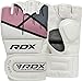 RDX Women MMA Gloves for Grappling Martial Arts | D-Cut Palm Maya Hide Leather Mitts |Good for Kickboxing, Sparring, Muay Thai, Cage Fighting, Punching Bag & Combat Training