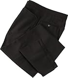 Adams USA Smitty Men's Flat Front Referee Pants (Black, 32-Inch)