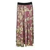 Mogul Womens Maxi Skirt Peasant Ethnic Print Flared Summer Skirt Valentine Gift