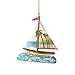 Enesco Margaritaville Sailboat Ornament, Multicolor