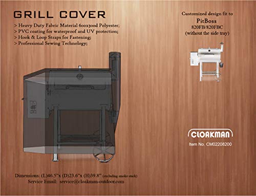 Cloakman Grillabdeckung Für Pit Boss Rancher XL/Austin XL – Wasserdicht, UV-beständig, 155x59x101 Cm