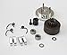 Signswise Fly Wheel + Clutch Shoe/Bell Nitro Engine Motor Clutch Set for 1/8 Scale Rc Cars