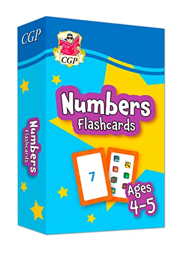 New Numbers Home Learning Flashcards for Ages 4-5