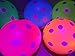 Blacklight Party Balloons with Polka Dots - Glow in The Dark Under Blacklight - 25 Pack of 11 inch Neon Polka Dot Flourescent Latex Balloons