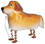 Kingmys Walking Animal Balloon, Pets Air Walkers, Golden Retriever