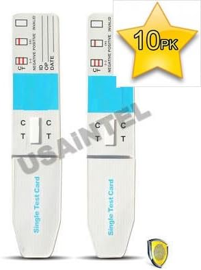 10 Pack of Instant Opium Test Kits, 99% Accuracy level, Easy to use.