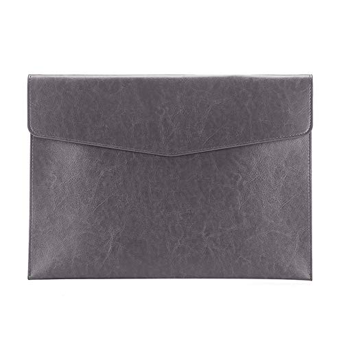 Enyuwlcm PU Leather A4 File Folder Document Holder