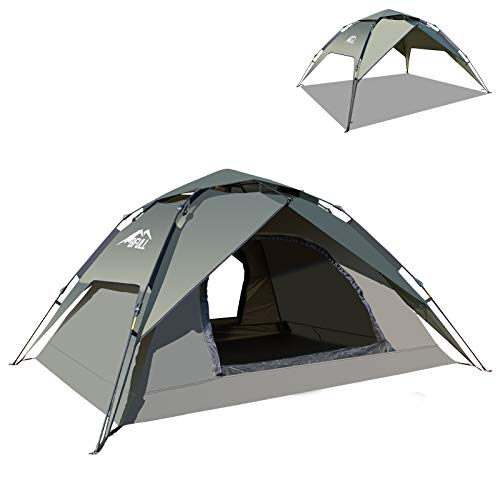 BFULL Camping Tent for 2 to 3 Persons,Instant Pop Up Tent Dome