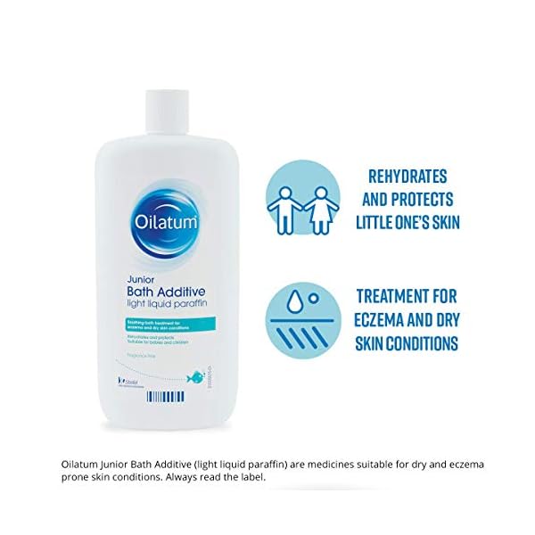 Oilatum Junior Emollient Bath Additive for Eczema and Dry Skin Conditions 600 ml