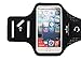 odbo Universal Water Resistant Running Sport Armband with Key Holder for iphone 5, 5s, 5c, 6, 6s, 7, ipod, Smartphones under 5.1” screen size (Black)