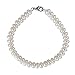 YAN & LEI Sterling Silver AAA Quality 6.5-7.5mm Freshwater Cultured Pearl Bracelet,7.25
