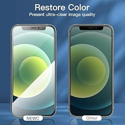 NEW'C 3 Pack Privacy Screen Protector for iPhone 12