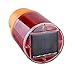 LEDHOLYT 0.3w Solar Powered Emergency Strobe Warning Light Wireless Flashing Barricade Safety Road Construction Traffic Flicker Beacon Lamp Red Color