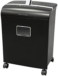 Sentinel fm121p 12 sheet Micro de alta seguridad Cortar Papel Tarjeta de Crédito destructora con los desechos bin