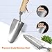 WORKPRO Garden Tools Set, 7 Piece, Stainless Steel Heavy Duty Gardening Tools with Wooden Handle, Including Garden Tote, Gloves, Trowel, Hand Weeder, Cultivator and More-Gardening Gifts for Women Menthumb 2